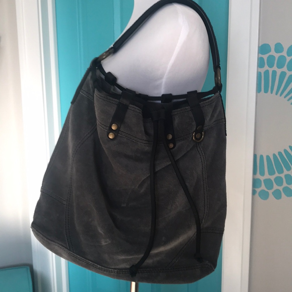 Lucky Brand suede bag
